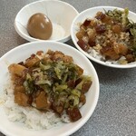 香満園 - 滷肉飯&玉子