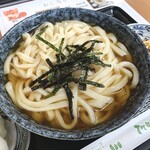 水沢手打ちうどん 三升屋 - ・かけうどん
