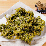 沖縄料理 ソーキ家 - アーサ天ぷら