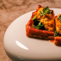 雲丹のフレンチトースト  イカうにのタルタル