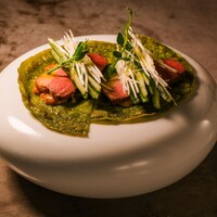 マグレ鴨の中華クレープ巻き
