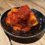 焼肉ホルモン 風土. - 山芋キムチ