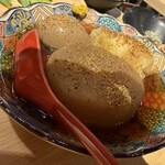 北酒紀　なまらちゃん - おでん　大根　たまご　ロールキャベツ