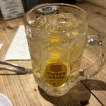 焼肉ホルモン 風土. - メガハイボールお代わりw