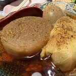 北酒紀　なまらちゃん - おでん　大根　たまご　ロールキャベツ