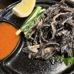 焼肉ホルモン 風土. - 肉刺しはセンマイ