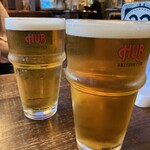 HUB - ハブエール Pint glass