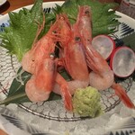 猿蔵 - 甘エビ刺