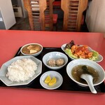 テンハオ - 料理写真:エビチリ定食