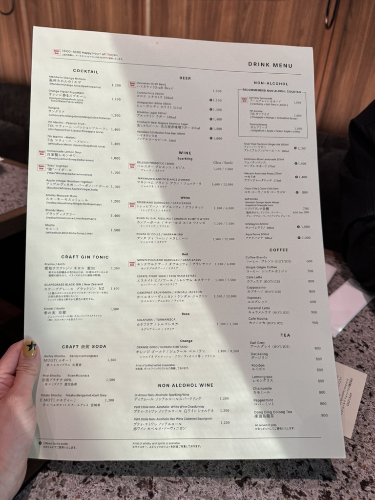 メニュー写真 : THE 7th TERRACE - 栄（名古屋）/カフェ | 食べログ