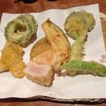 天ぷら盛り合わせ