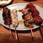 焼鳥の盛り合わせ