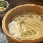手打ちうどん 飩兵衛 - 釜揚げうどん