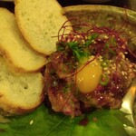 日本酒×炭火バル からんと - 海鮮ユッケ