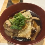 よしじ - 蕎麦どうふの揚げ出し！！