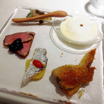 リストランテ サクラ - あまかせ前菜５点もりあわせ