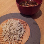 紬山荘 - 鴨汁つけ２０１４，８昼