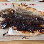 あじの開き焼 200円