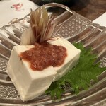 桂川 - 酒盗豆腐