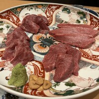 神戸焼肉 金虎 - リブマキ、ウワミスジ、イチボ、クリミ