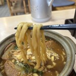三平うどん - スタミナ味噌煮込み
