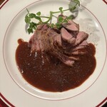 南欧料理　アンジュ - 鴨肉、美味！