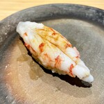 鮨 三心 - ㉓ぶどう海老(追加)