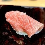 鮨 三心 - ⑪ 蛇腹大トロ 塩