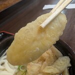 人力うどん - ごぼ天♪