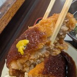 人力うどん - なんてことない平均点なメンチカツ