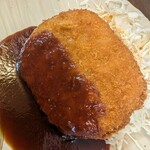 人力うどん - メンチカツ♪