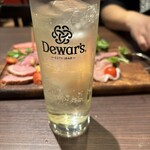 ちょい飲み酒場 イケバル - デュワーズハイボール 528円