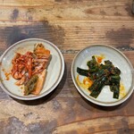 亭亭 - キムチ、ニラ。