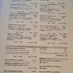 レストランI；caza - 飲み物のリスト　その１