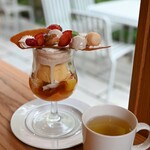 アトリエサンティ - 季節のパルフェｰプリンアラモードｰ