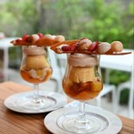 アトリエサンティ - 季節のパルフェｰプリンアラモードｰ