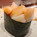 すしやのたい悟 - 小柱軍艦・パープルキャットさん、私)