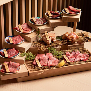 名物「京の階段盛り」