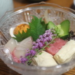 日の出 - たい、まぐろ、うに、ゆば