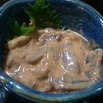 つぼ八 - 自家製イカげその塩辛