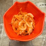 髙橋 謙太郎 - 桜エビとスナップえんどう