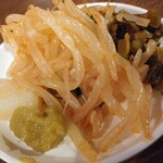 極ジョー - 無料薬味から辛し高菜、辛もやし、おろしにんにく、ゆずこしょう等々