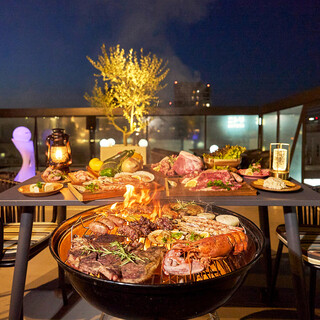 SHIBUYA ROOFTOP TERRACE BBQ_1