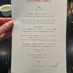 ラ・ボンヌターブル - 