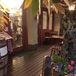 ル・クロ・モンマルトル - テラス