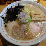 煮干しラーメン専門店 煮干しの息吹 - 2025年3月7日　背脂煮干しラーメン