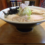 煮干しラーメン専門店 煮干しの息吹 - 2025年3月7日　背脂煮干しラーメン