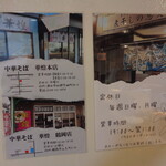 煮干しラーメン専門店 煮干しの息吹 - 姉妹店の紹介