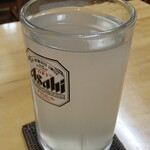 みさき庵 - :麦焼酎のそば湯割り