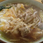 みさき庵 - 親子南蛮そば